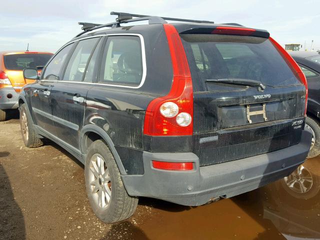 YV1CZ91H631018880 - 2003 VOLVO XC90 T6 BLACK photo 3