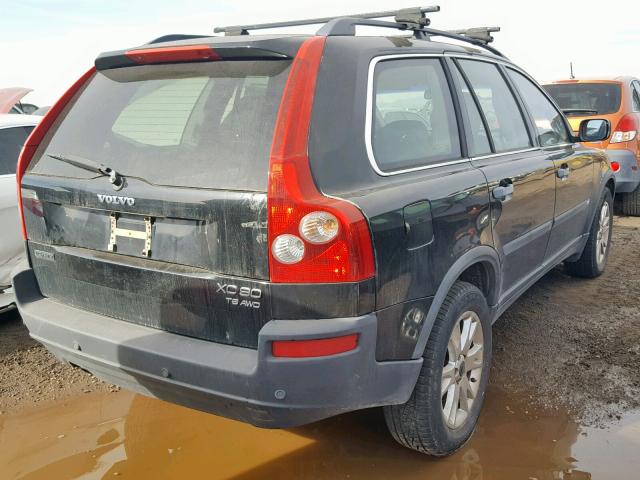 YV1CZ91H631018880 - 2003 VOLVO XC90 T6 BLACK photo 4