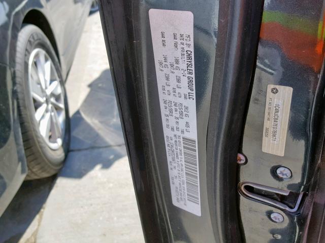 1C4NJCBA7ED769671 - 2014 JEEP COMPASS SP Көк фото 10