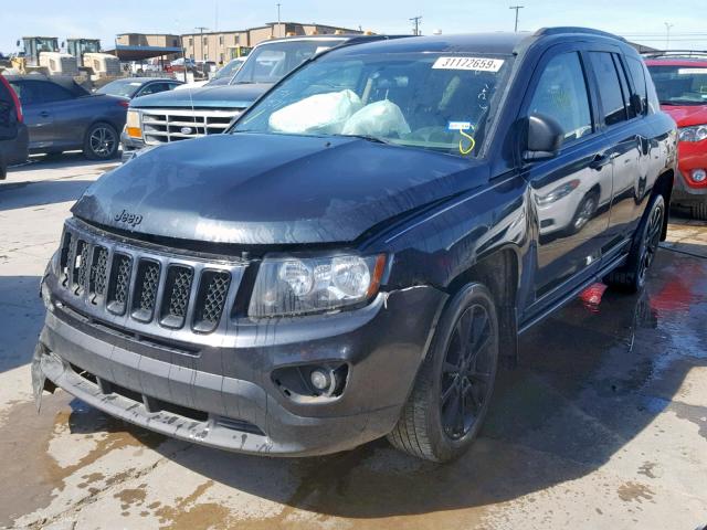 1C4NJCBA7ED769671 - 2014 JEEP COMPASS SP Көк фото 2