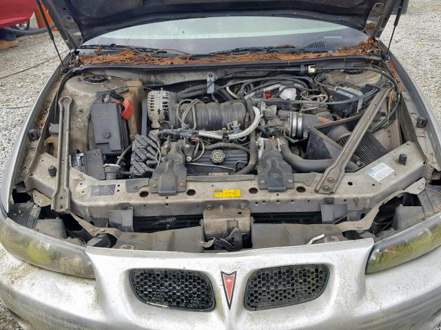 1G2WP52K6XF203634 - 1999 PONTIAC GRAND PRIX 灰色 照片 7