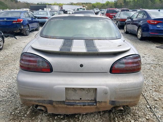 1G2WP52K6XF203634 - 1999 PONTIAC GRAND PRIX 灰色 照片 9