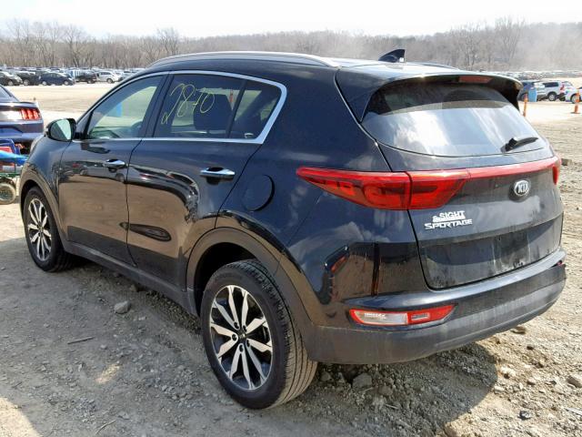 KNDPN3AC4K7561287 - 2019 KIA SPORTAGE E BLACK photo 3