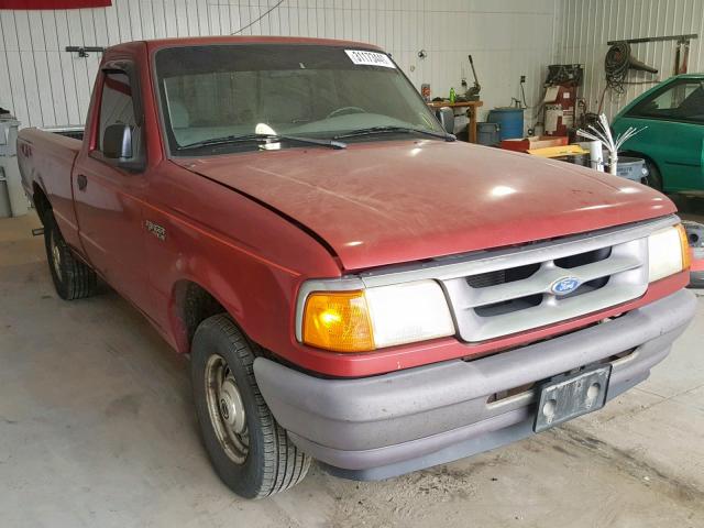 1FTCR10A1STA34189 - 1995 FORD RANGER MAROON photo 1