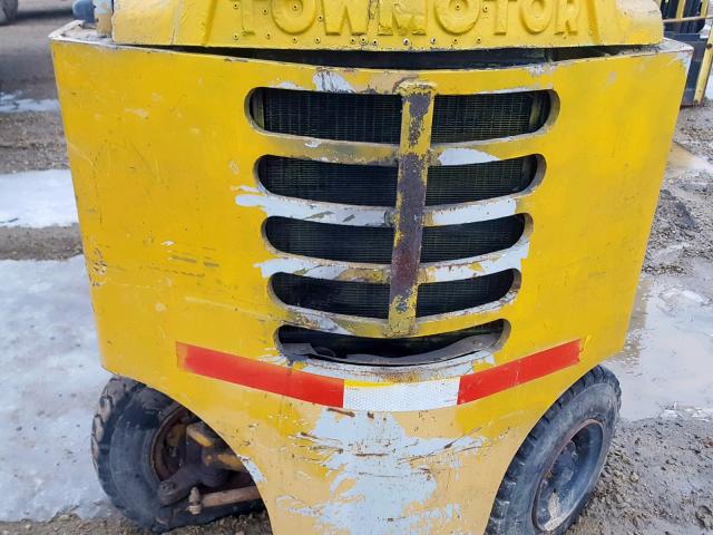26L448 - 1976 TOYOTA FORKLIFT YELLOW photo 7