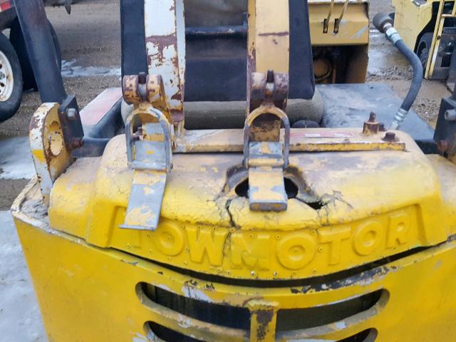 26L448 - 1976 TOYOTA FORKLIFT YELLOW photo 9