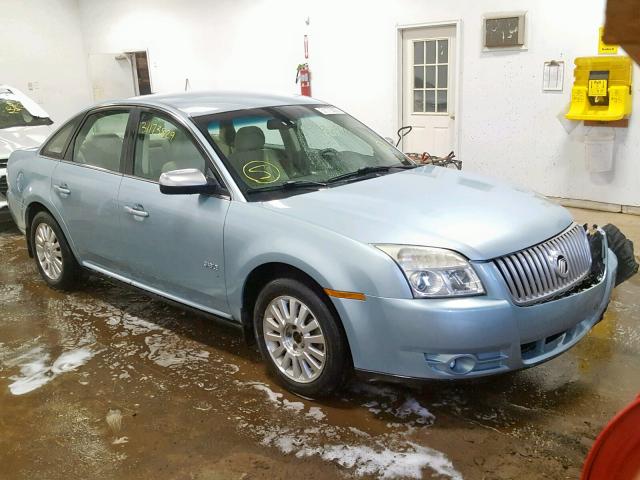 1MEHM40W88G619319 - 2008 MERCURY SABLE LUXU BLUE photo 1