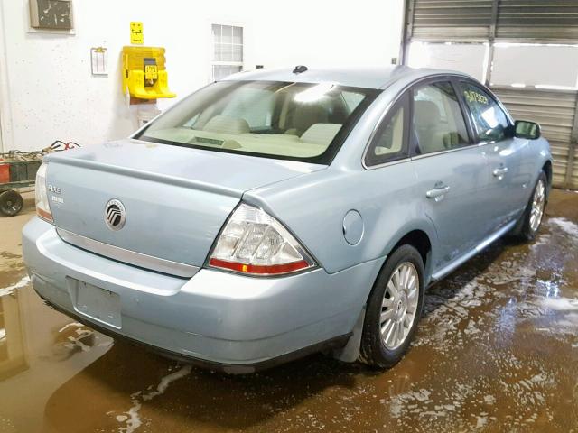 1MEHM40W88G619319 - 2008 MERCURY SABLE LUXU BLUE photo 4