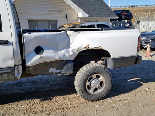 3D7LS38C55G777757 - 2005 DODGE RAM 3500 S WHITE photo 9