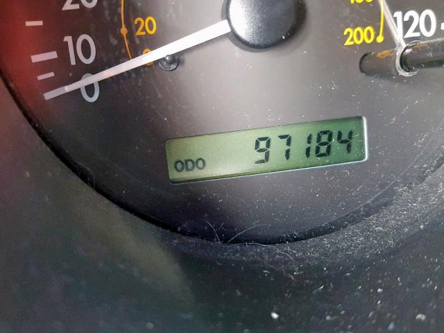 KL1TD66697B771501 - 2007 CHEVROLET AVEO BASE Қызыл фото 8