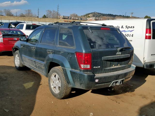 1J8HR48N95C684660 - 2005 JEEP GRAND CHER BLUE photo 3