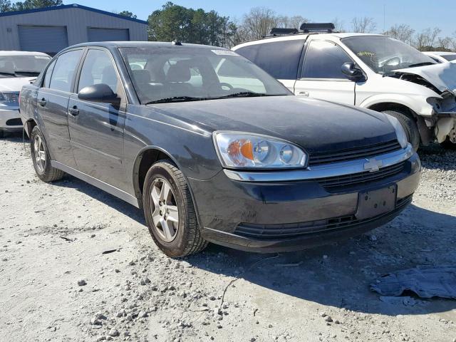 1G1ZT52855F143196 - 2005 CHEVROLET MALIBU LS BLACK photo 1
