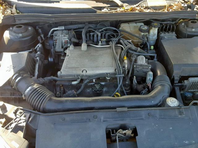 1G1ZT52855F143196 - 2005 CHEVROLET MALIBU LS BLACK photo 7