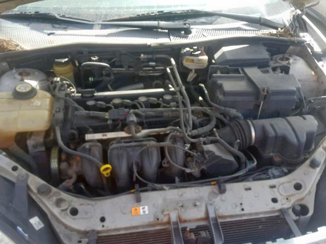 1FAFP34NX6W126665 - 2006 FORD FOCUS ZX4 GRAY photo 7