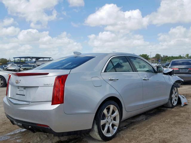 1G6AH5RX8G0192999 - 2016 CADILLAC ATS LUXURY SILVER photo 4