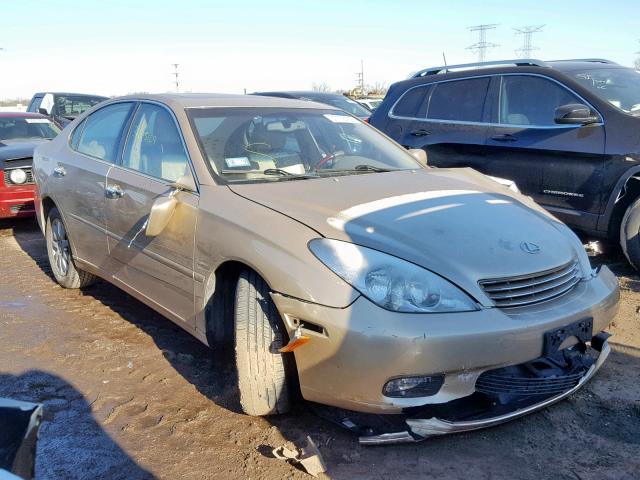 JTHBF30G435039007 - 2003 LEXUS ES 300 TAN photo 1