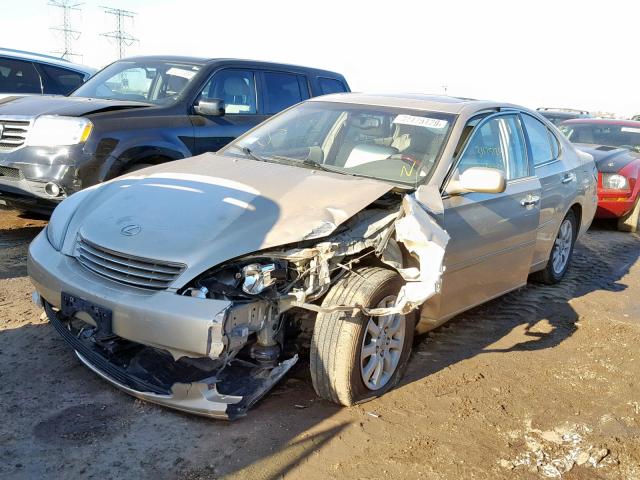 JTHBF30G435039007 - 2003 LEXUS ES 300 TAN photo 2