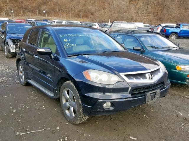 5J8TB18227A007461 - 2007 ACURA RDX BLACK photo 1