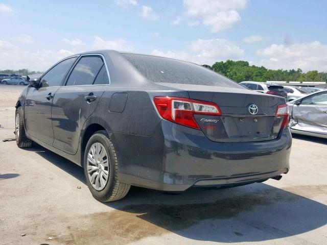 4T1BF1FK9DU708411 - 2013 TOYOTA CAMRY L GRAY photo 3