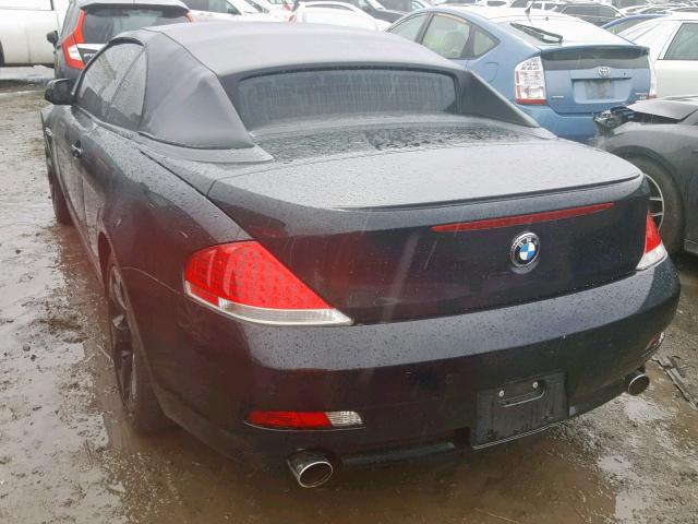 WBAEK73444B322719 - 2004 BMW 645 CI AUT BLUE photo 3