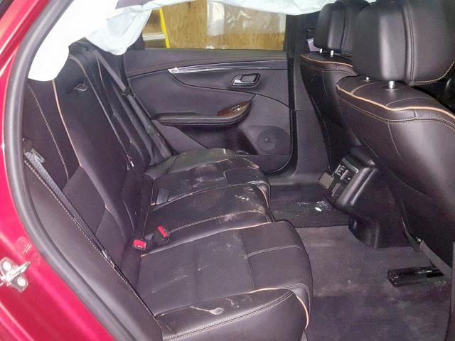 2G1155S33E9272638 - 2014 CHEVROLET IMPALA LTZ RED photo 6