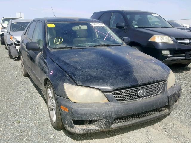 JTHBD192530074928 - 2003 LEXUS IS 300 BLACK photo 1