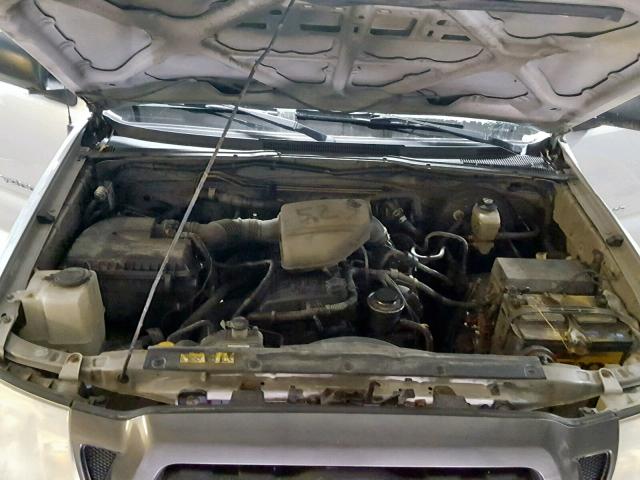 5TEPX42N56Z280548 - 2006 TOYOTA TACOMA SILVER photo 7