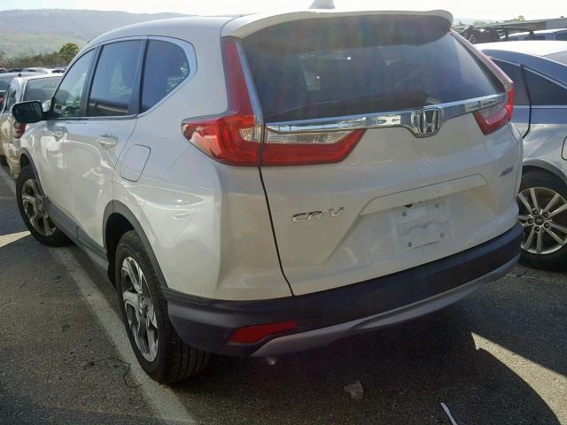 2HKRW2H83JH647489 - 2018 HONDA CR-V EXL WHITE photo 3