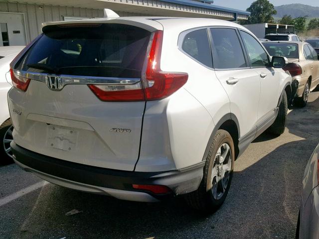 2HKRW2H83JH647489 - 2018 HONDA CR-V EXL WHITE photo 4