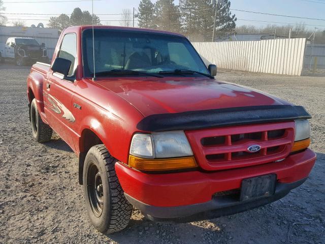 1FTYR10C3XTB10641 - 1999 FORD RANGER RED photo 1