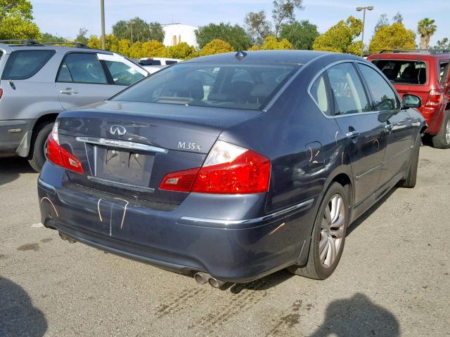 JNKCY01F29M850189 - 2009 INFINITI M35 BASE GRAY photo 4