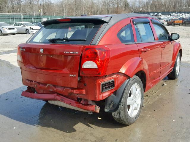 1B3HB48A59D184599 - 2009 DODGE CALIBER SX RED photo 9