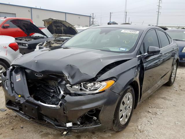 3FA6P0G78KR268344 - 2019 FORD FUSION S  photo 2