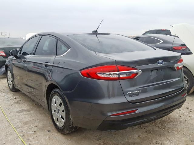 3FA6P0G78KR268344 - 2019 FORD FUSION S  photo 3