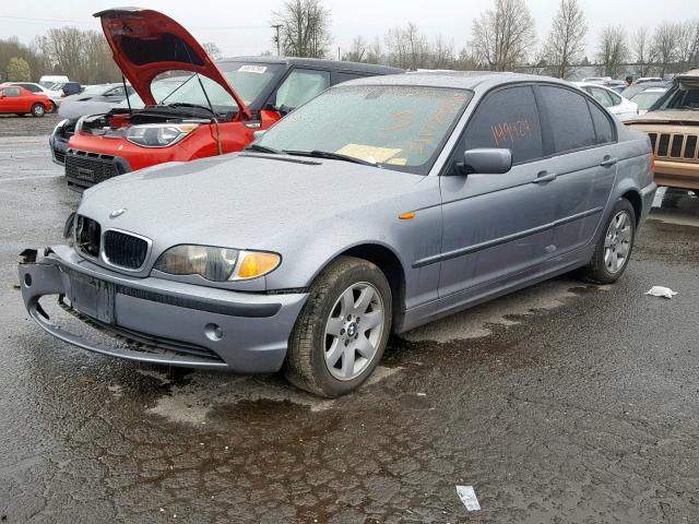 WBAEU33434PM60449 - 2004 BMW 325 XI SILVER photo 2