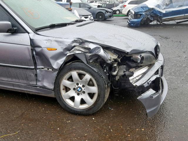 WBAEU33434PM60449 - 2004 BMW 325 XI SILVER photo 9