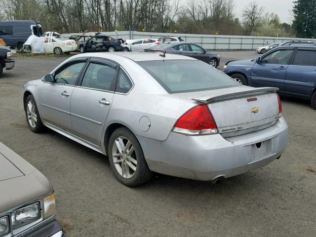 2G1WC5E36E1187623 - 2014 CHEVROLET IMPALA LIM SILVER photo 3