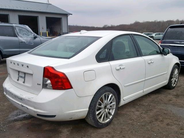 YV1390MS1A2491869 - 2010 VOLVO S40 2.4I WHITE photo 4