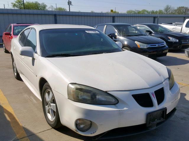 2G2WP552761106217 - 2006 PONTIAC GRAND PRIX WHITE photo 1