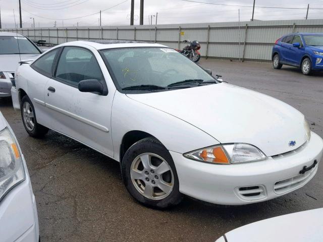 1G1JS124327333302 - 2002 CHEVROLET CAVALIER L WHITE photo 1