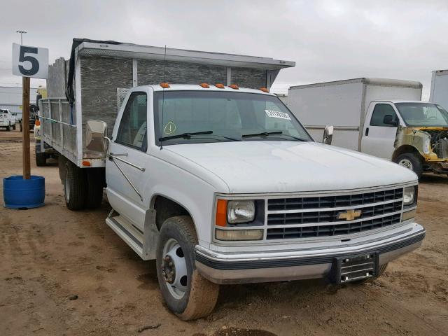 1GDHC34N4LE513708 - 1990 GMC SIERRA C35 WHITE photo 1