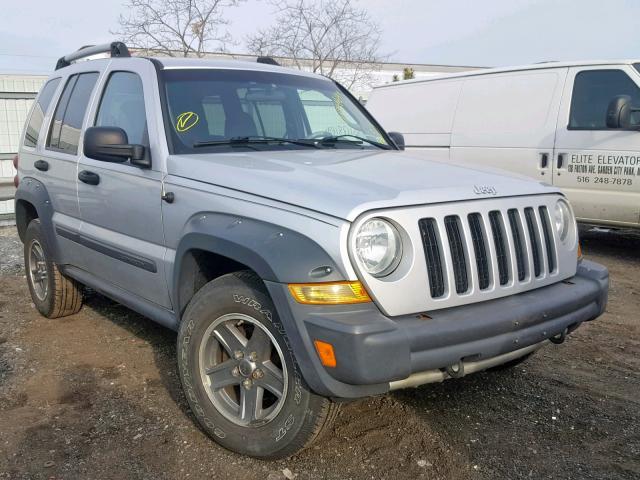 1J4GL38KX5W504521 - 2005 JEEP LIBERTY RE SILVER photo 1