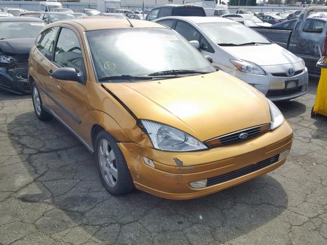 3FAFP31391R115655 - 2001 FORD FOCUS ZX3 GOLD photo 1