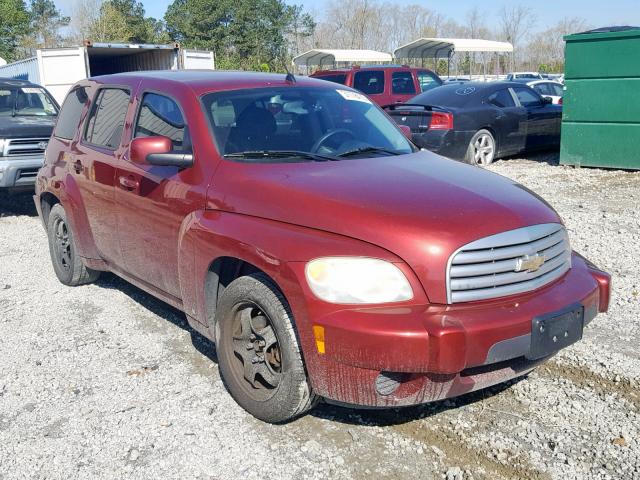 3GNDA23D98S653320 - 2008 CHEVROLET HHR LT RED photo 1