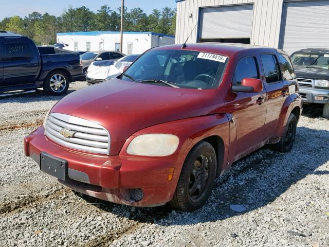 3GNDA23D98S653320 - 2008 CHEVROLET HHR LT RED photo 2