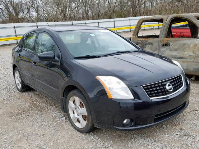 3N1AB61EX8L665646 - 2008 NISSAN SENTRA 2.0 BLACK photo 1