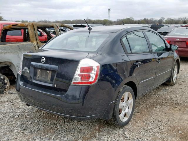 3N1AB61EX8L665646 - 2008 NISSAN SENTRA 2.0 BLACK photo 4