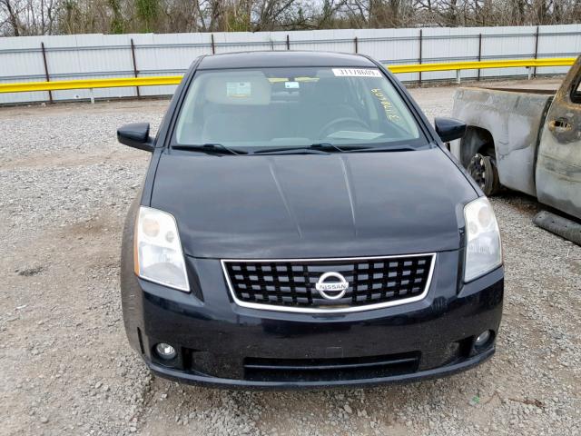 3N1AB61EX8L665646 - 2008 NISSAN SENTRA 2.0 BLACK photo 9