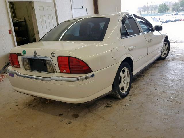 1LNHM86S9YY917090 - 2000 LINCOLN LS WHITE photo 4