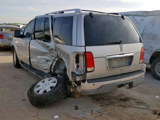 5LMEU68H73ZJ46525 - 2003 LINCOLN AVIATOR Gümüş foto 3